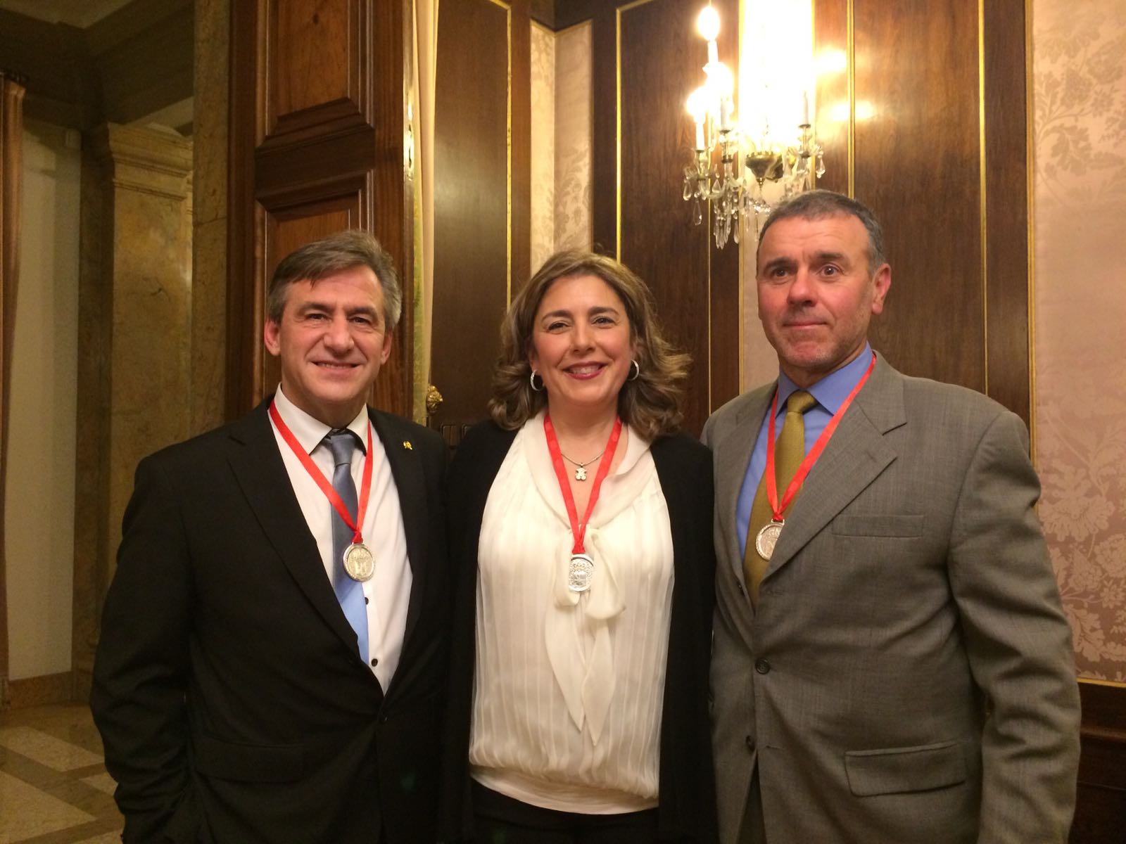 Entrega Medalla de Plata al Merito Deportivo del Gobierno de Navarra 30-11-16